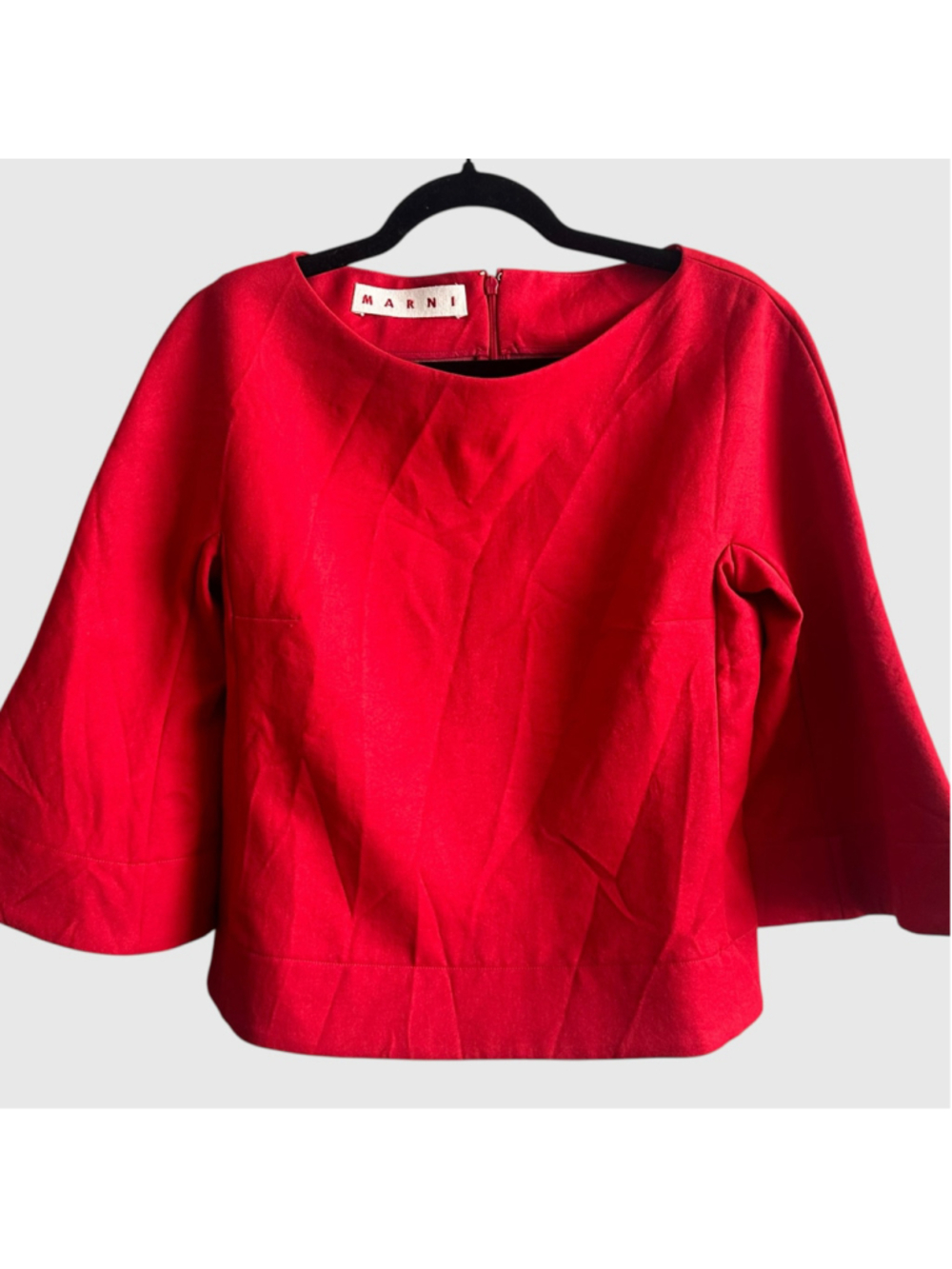 Marni Red Blouse Size 6